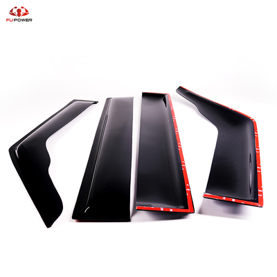 Outside Mount Style Smoke Window Vent Visors Rain Guards Deflectors For Honda Civic 2006-2011