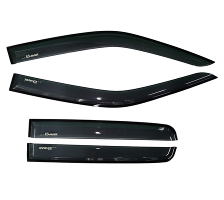 Factory Price Luxury Custom Sun Rain Wind Car Window Sun Shade Clips Guard For ISUZU D-MAX