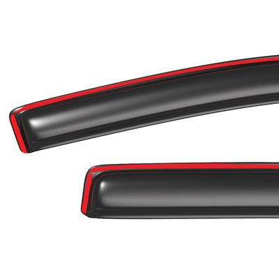 Professional Premium ABS Car Door Window Deflectors Sun Visor Alluminium Rain Deflectors Window Deflectors