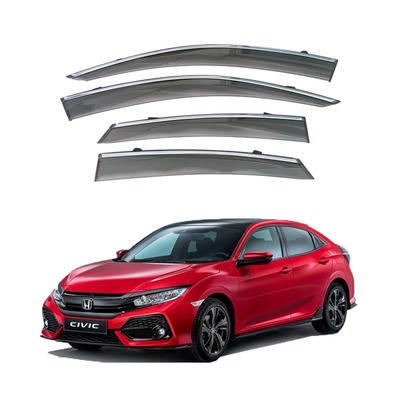 Easy Installation China Manufacturer Supply Window Sun Rain Shield For Honda Civic Hatchback Sedan 2016-2022 Window Sun Shade