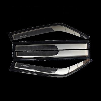 PMMA Window Deflector Shades Vent Sun Rain Guards Door Shades Two Color Rain Visor Cars Accessories For Exterior For Pajero V73 2005