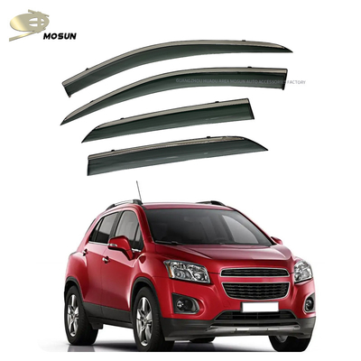Single Window Sun Visor Duct Shade Weather Shield Deflector PMMA Injection Acrylic Wind Breaker Rain Guard For CHEVROLET TRAX 2013-2022